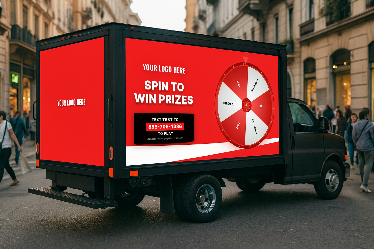 Interactive Games on Media Formats - Truck